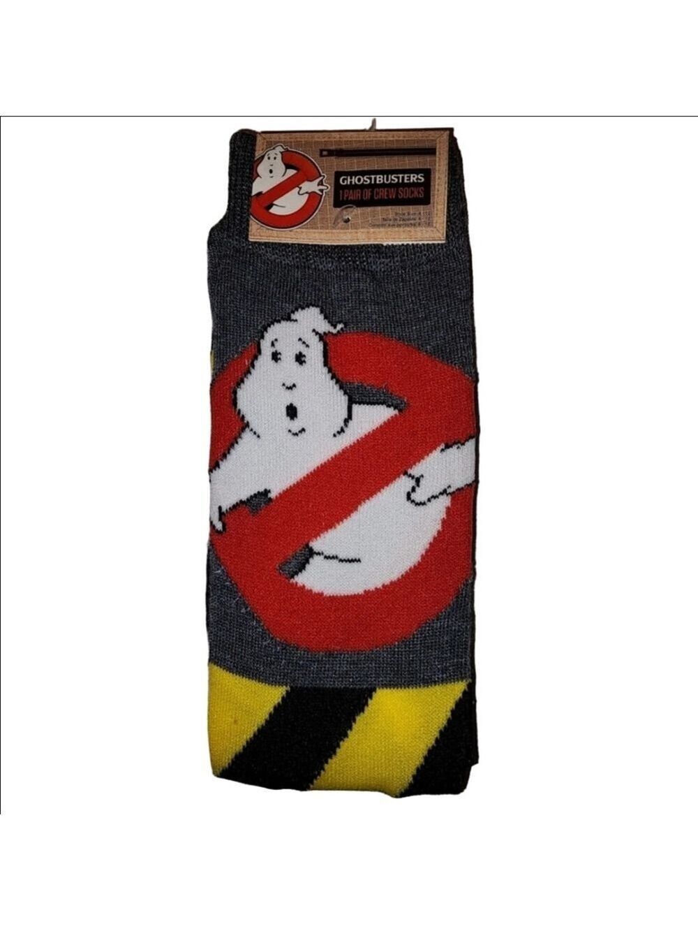 4 /$25 Ghostbusters Collectible Novelty Crew Socks  Unisex  New